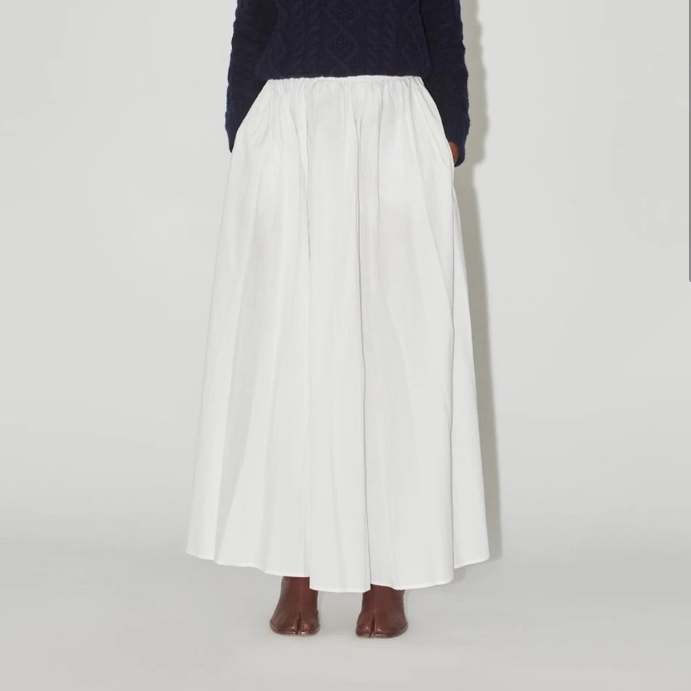 Uncle Studios “The Maxi Skirt” in White